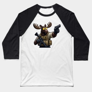 Tactical Moose Baseball T-Shirt